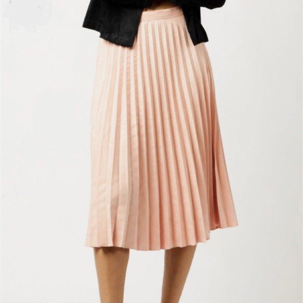Banana Republic | Light Pink Pleated Skirt
